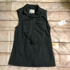 Dark Gray Vest Xs